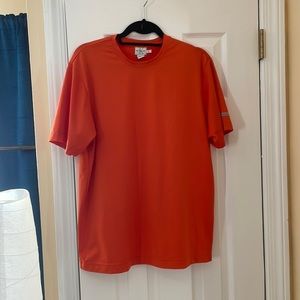 Calvin Klein CK jeans orange shirt